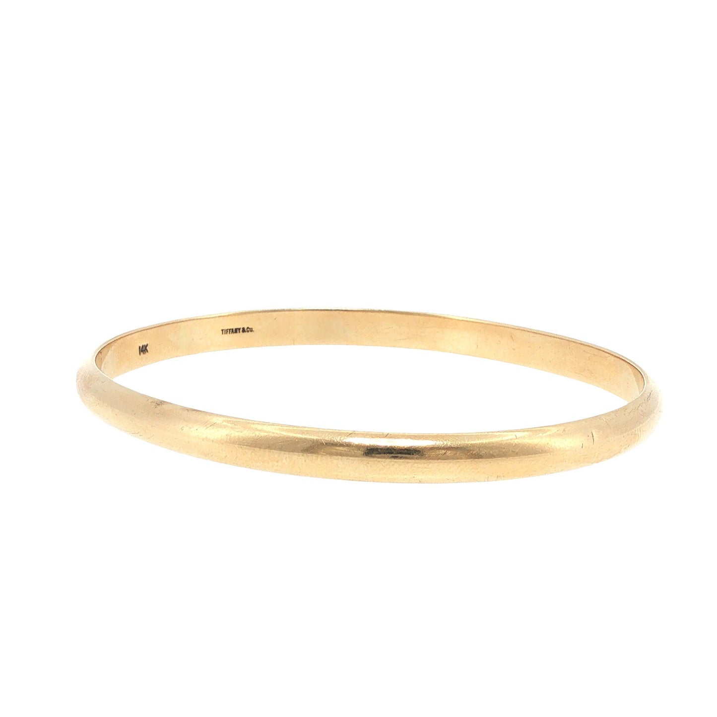 Vintage Tiffany & Co. 14K Gold Bangle
