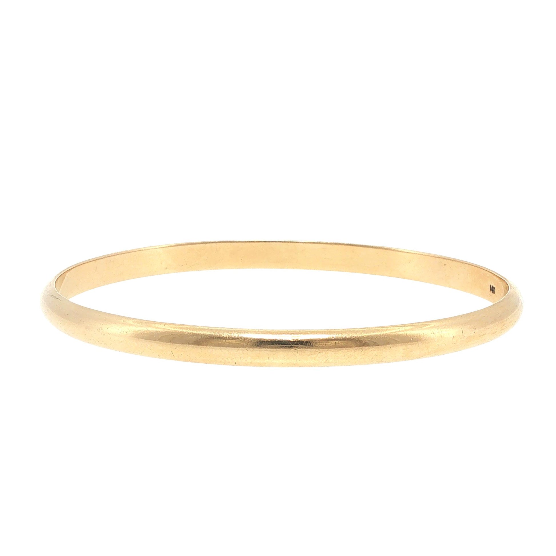 Vintage Tiffany & Co. 14K Gold Bangle