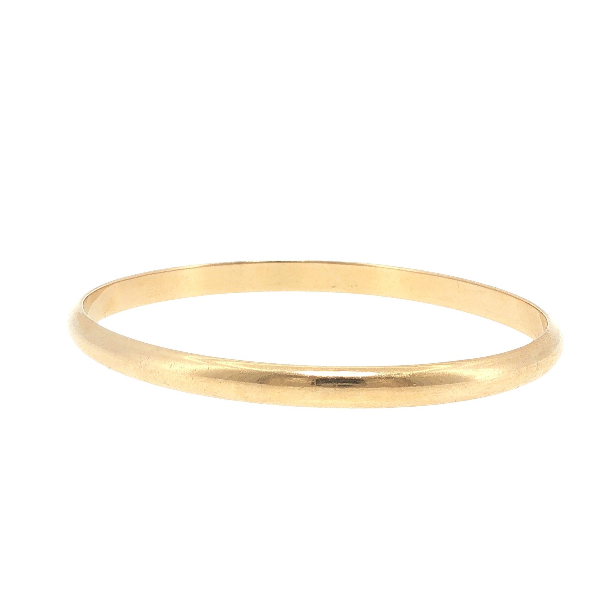 Vintage Tiffany & Co. 14K Gold Bangle