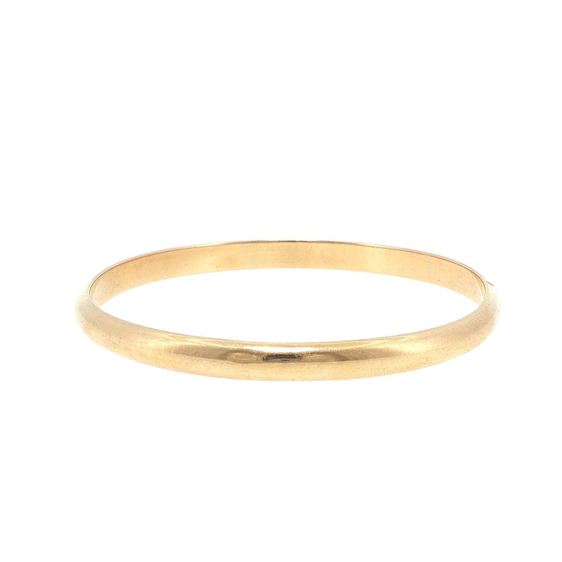Vintage Tiffany & Co. 14K Gold Bangle