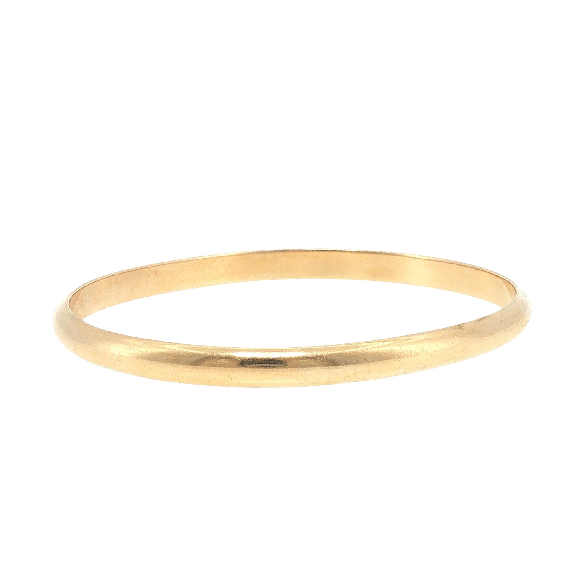 Vintage Tiffany & Co. 14K Gold Bangle