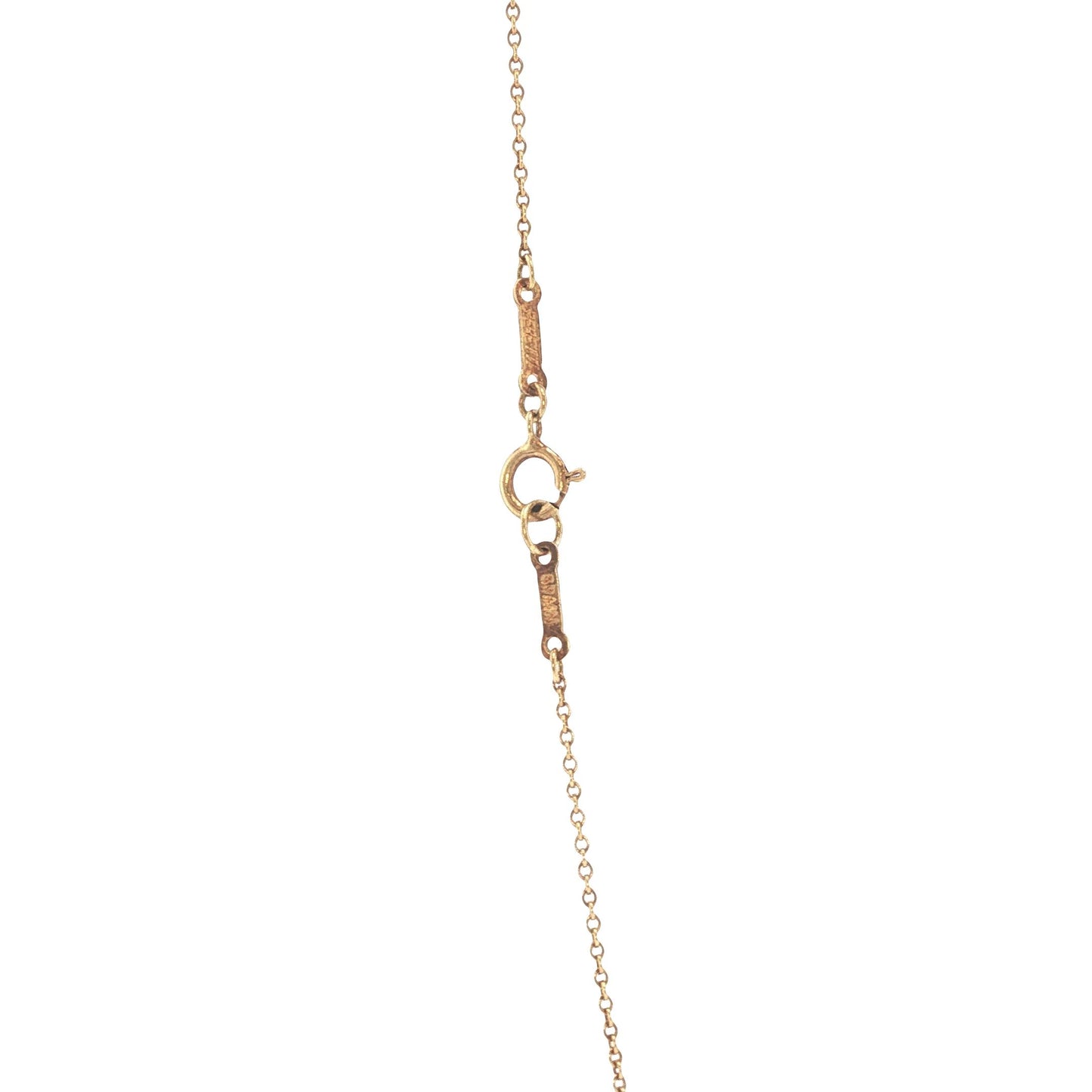 Tiffany & Co. 18K Gold Peretti Petite Open Heart Necklace