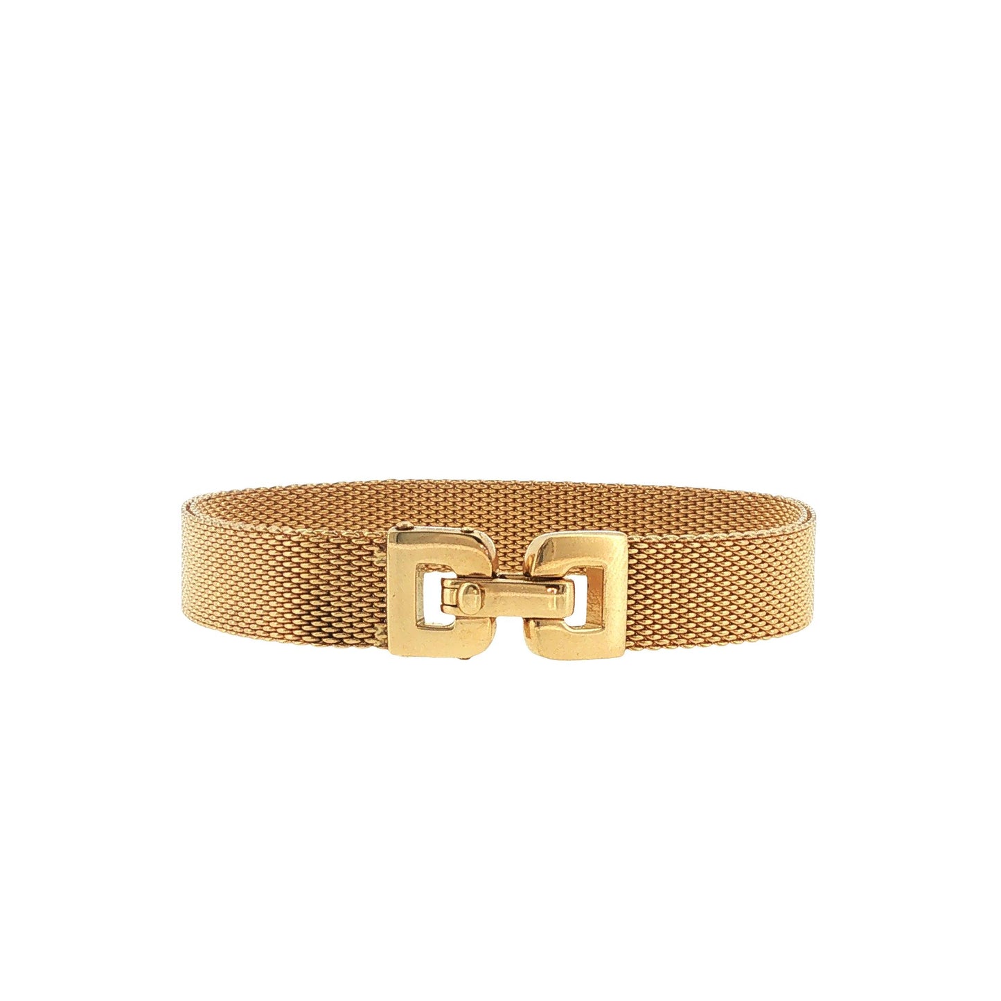 Vintage Tiffany & Co. 18K Gold Woven Mesh Bracelet