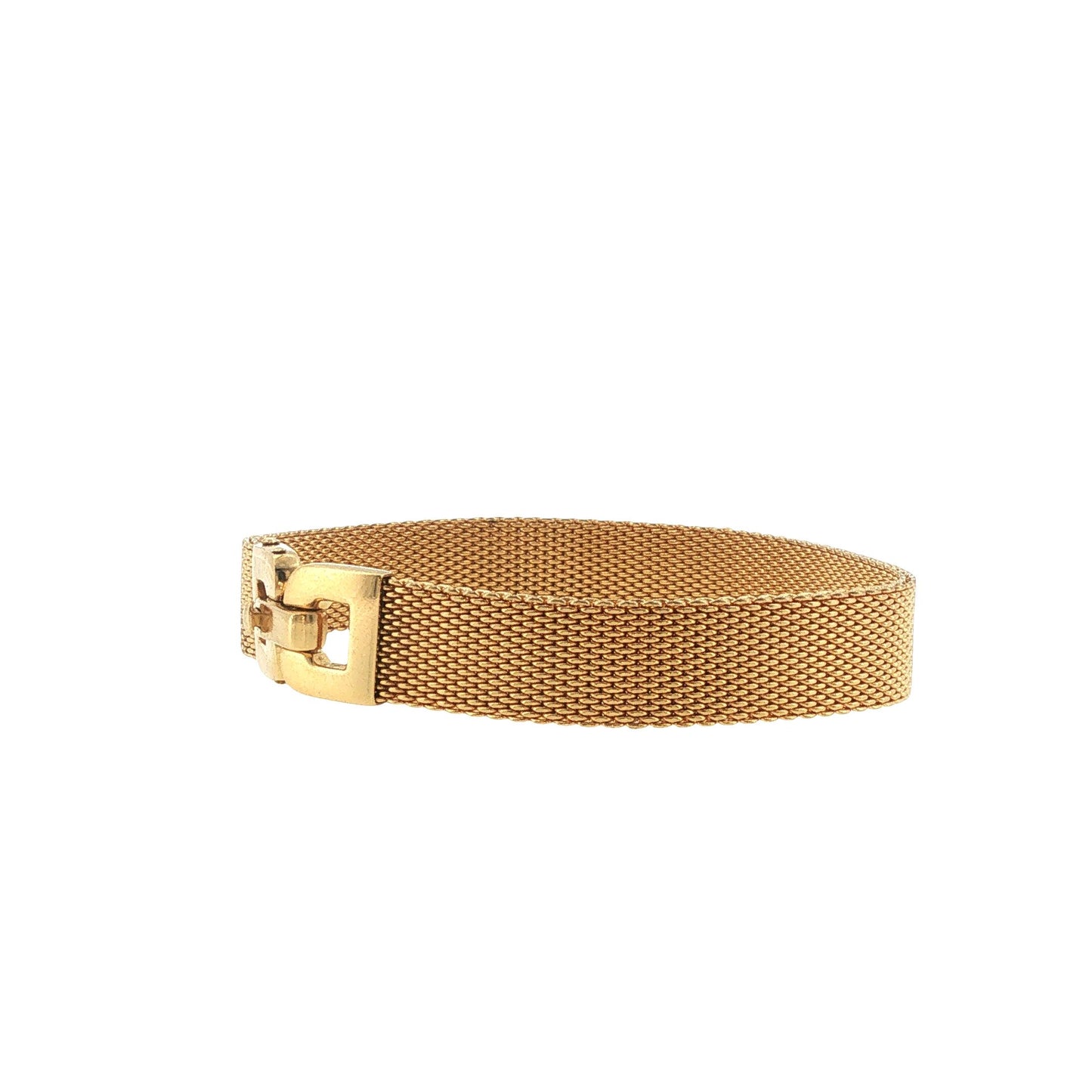 Vintage Tiffany & Co. 18K Gold Woven Mesh Bracelet