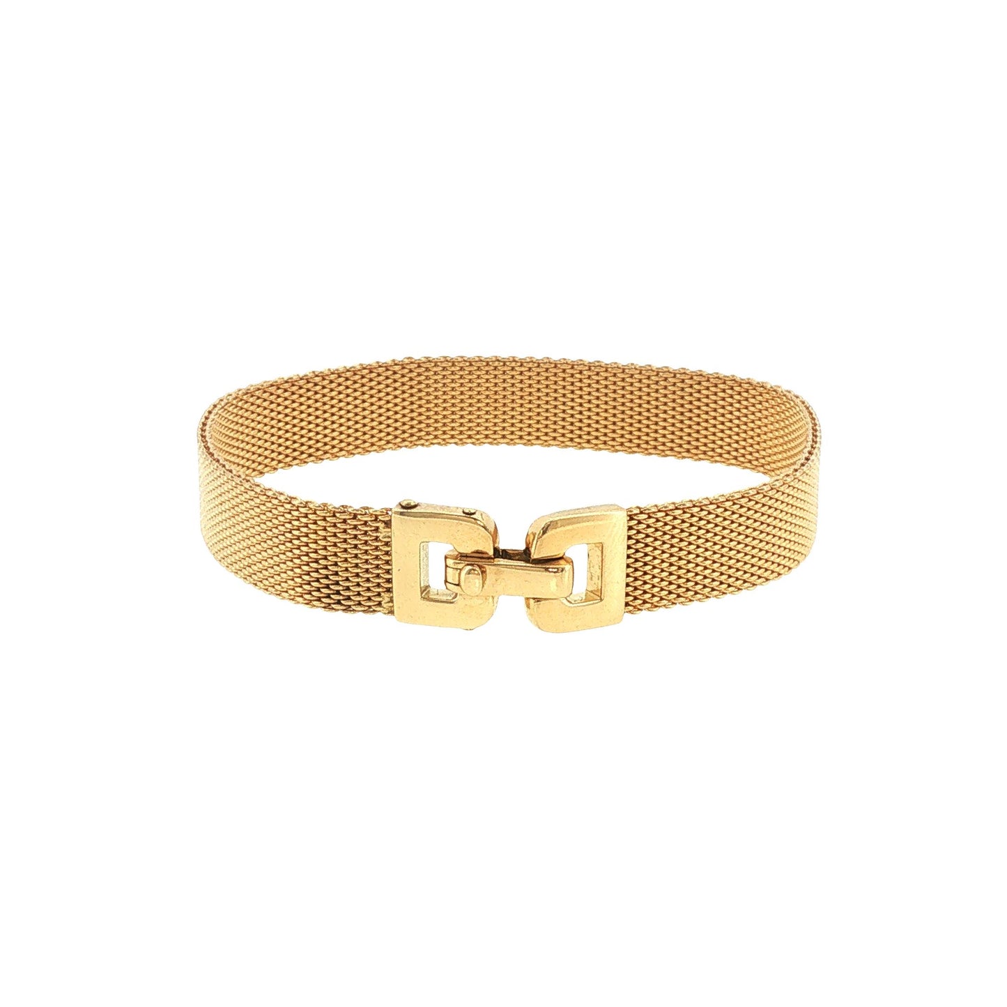 Vintage Tiffany & Co. 18K Gold Woven Mesh Bracelet