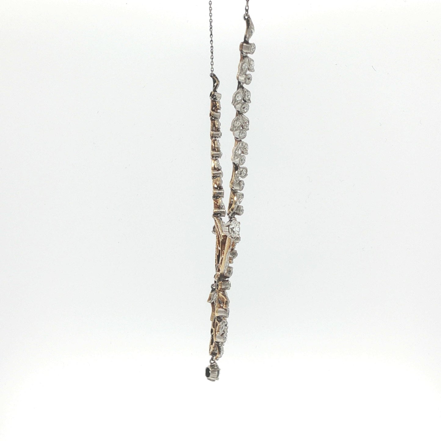 Edward Platinum 18K White Gold Diamond Necklace