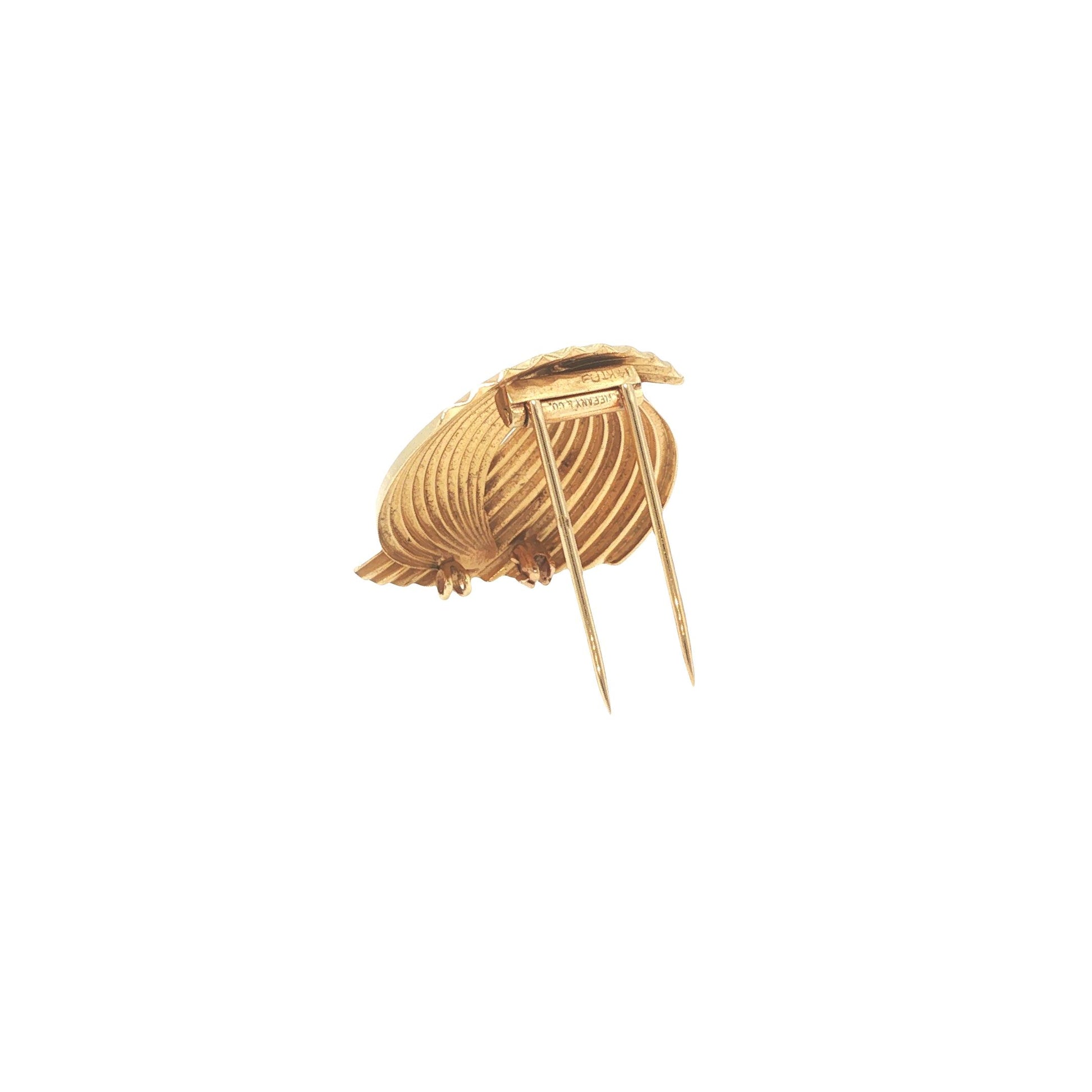 Tiffany & Co. 14K Gold Brooch
