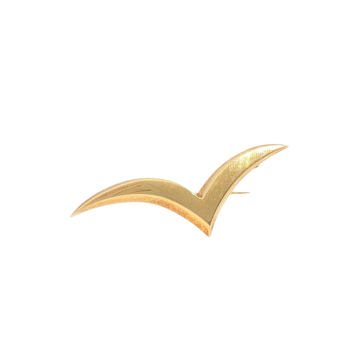 Tiffany & Co. 18K Gold Seagull Brooch