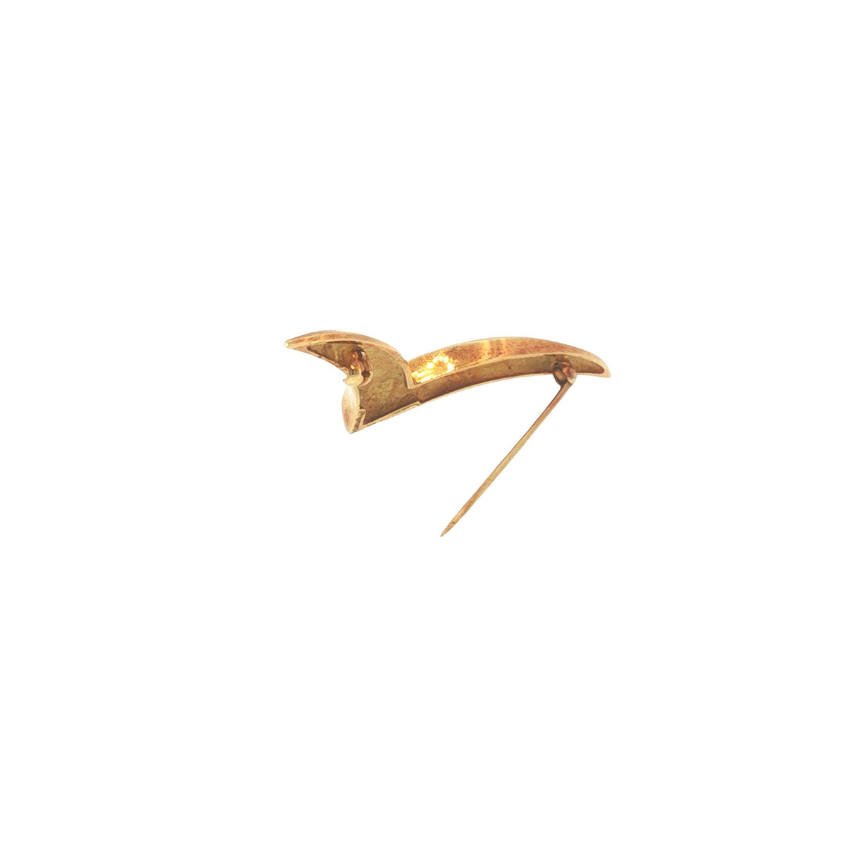 Tiffany & Co. 18K Gold Seagull Brooch