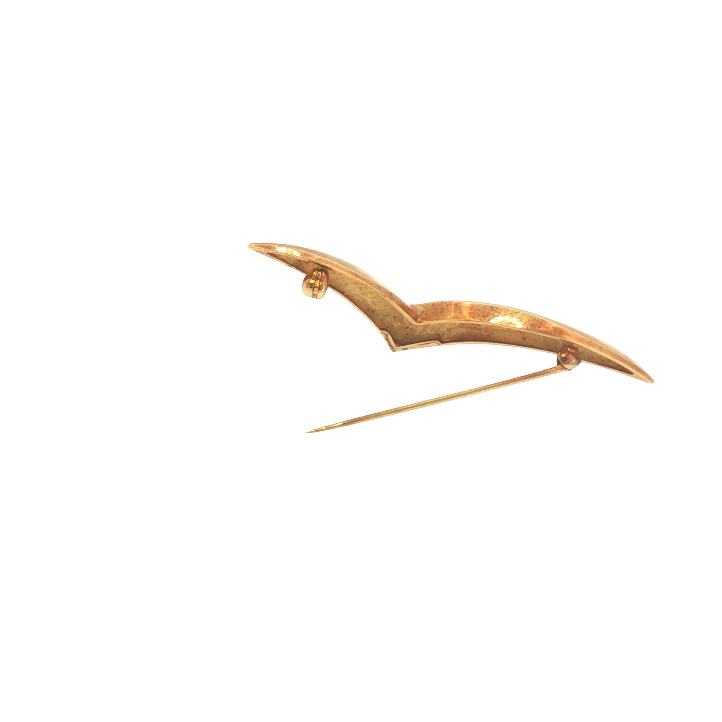 Tiffany & Co. 18K Gold Seagull Brooch