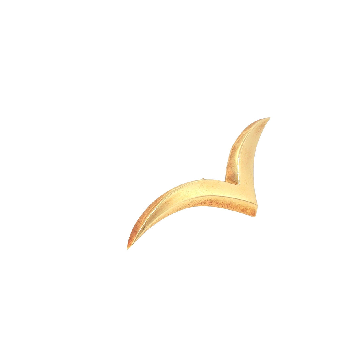 Tiffany & Co. 18K Gold Seagull Brooch