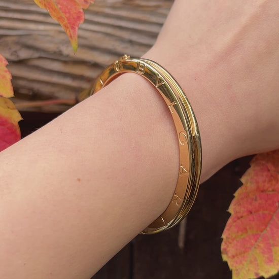 Bvlgari B.zero1 18K Gold Bracelet