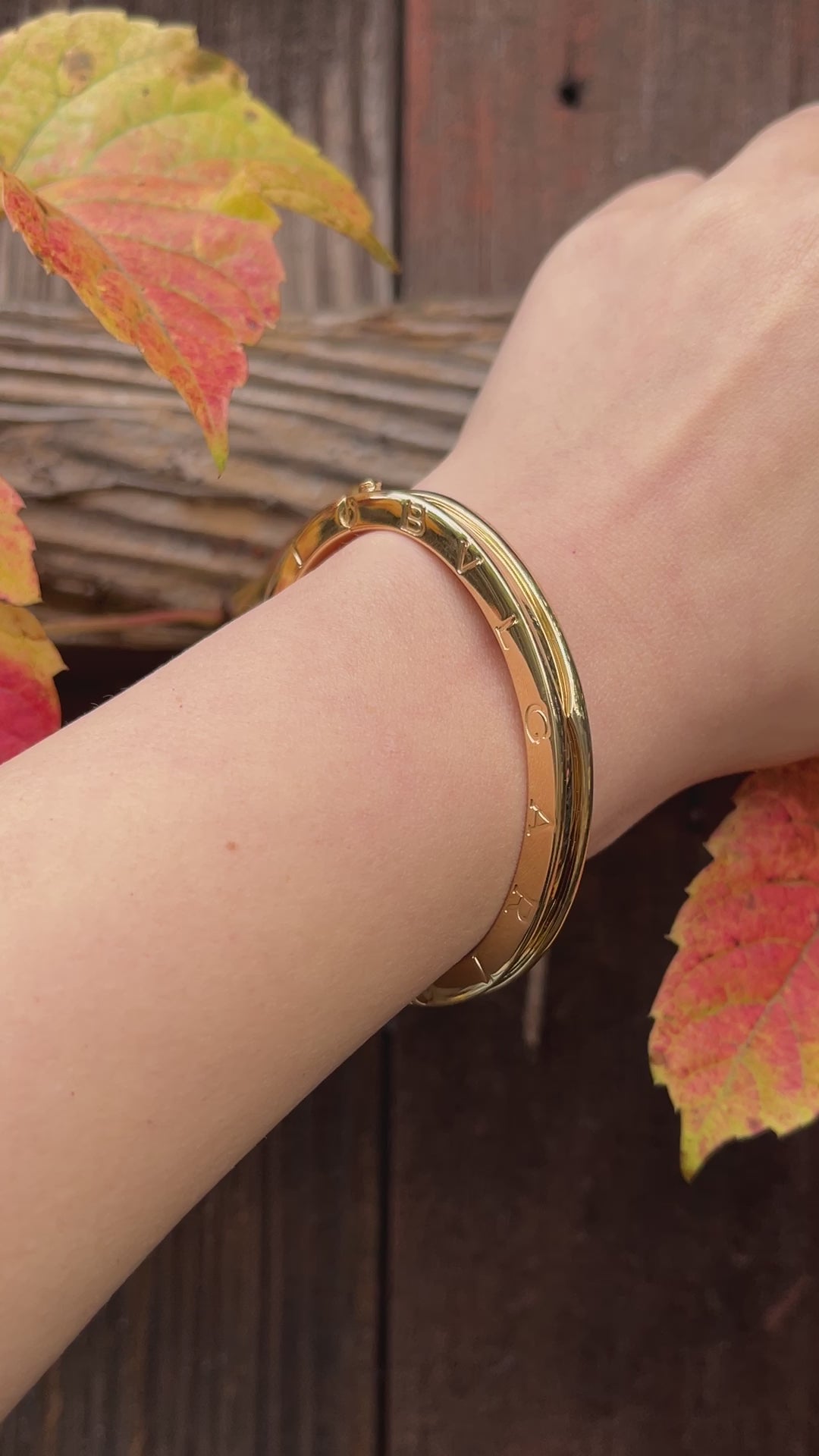 Bvlgari B.zero1 18K Gold Bracelet