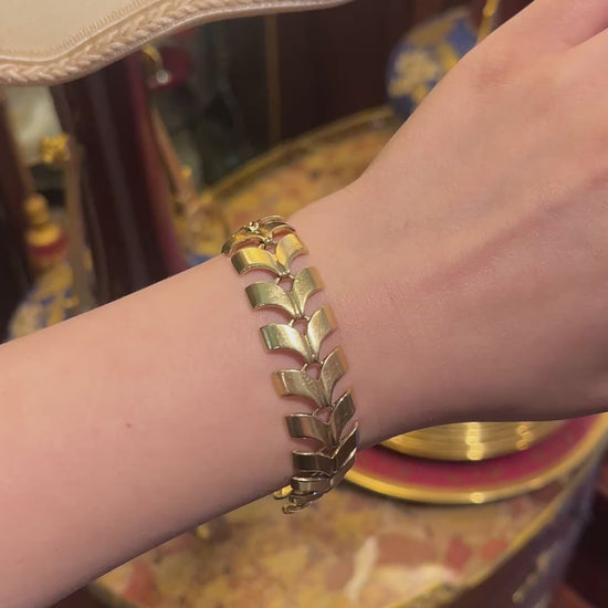 Tiffany & Co. 14K Gold Link Bracelet