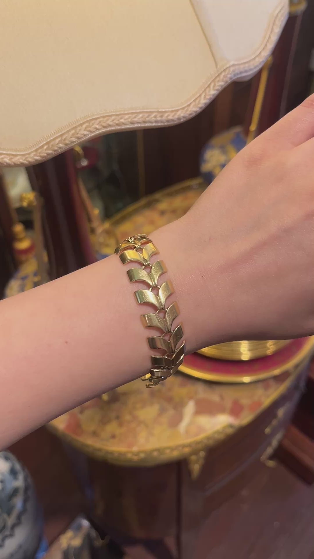 Tiffany & Co. 14K Gold Link Bracelet