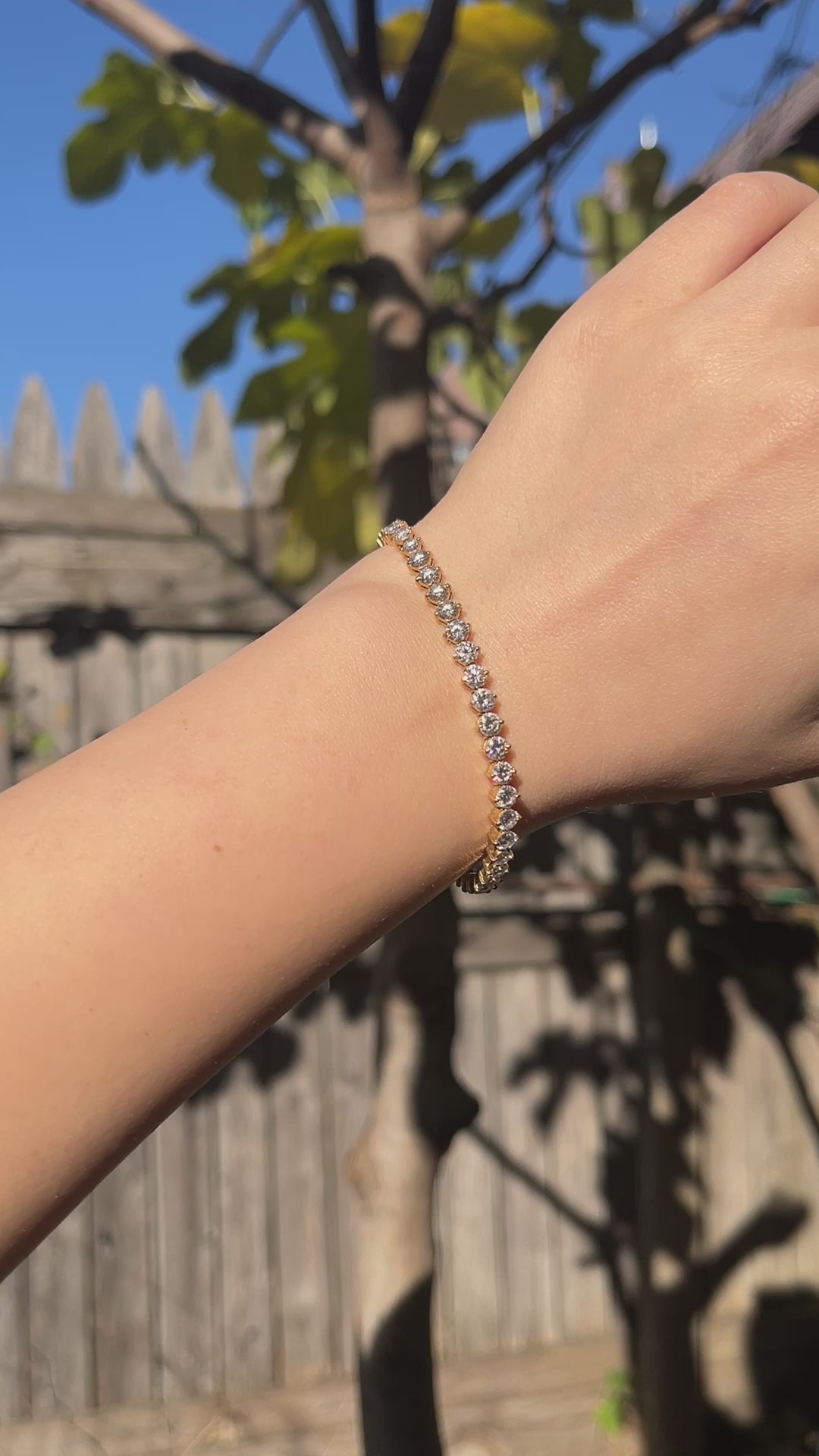 Tiffany & Co. 18K Gold Diamond Bracelet