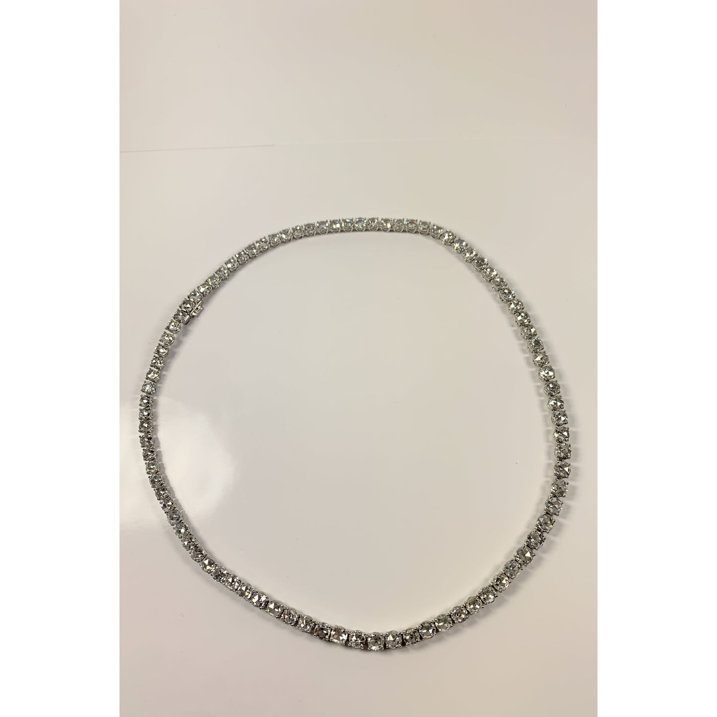 Stunning 27 Carat Diamond Riviera Necklace