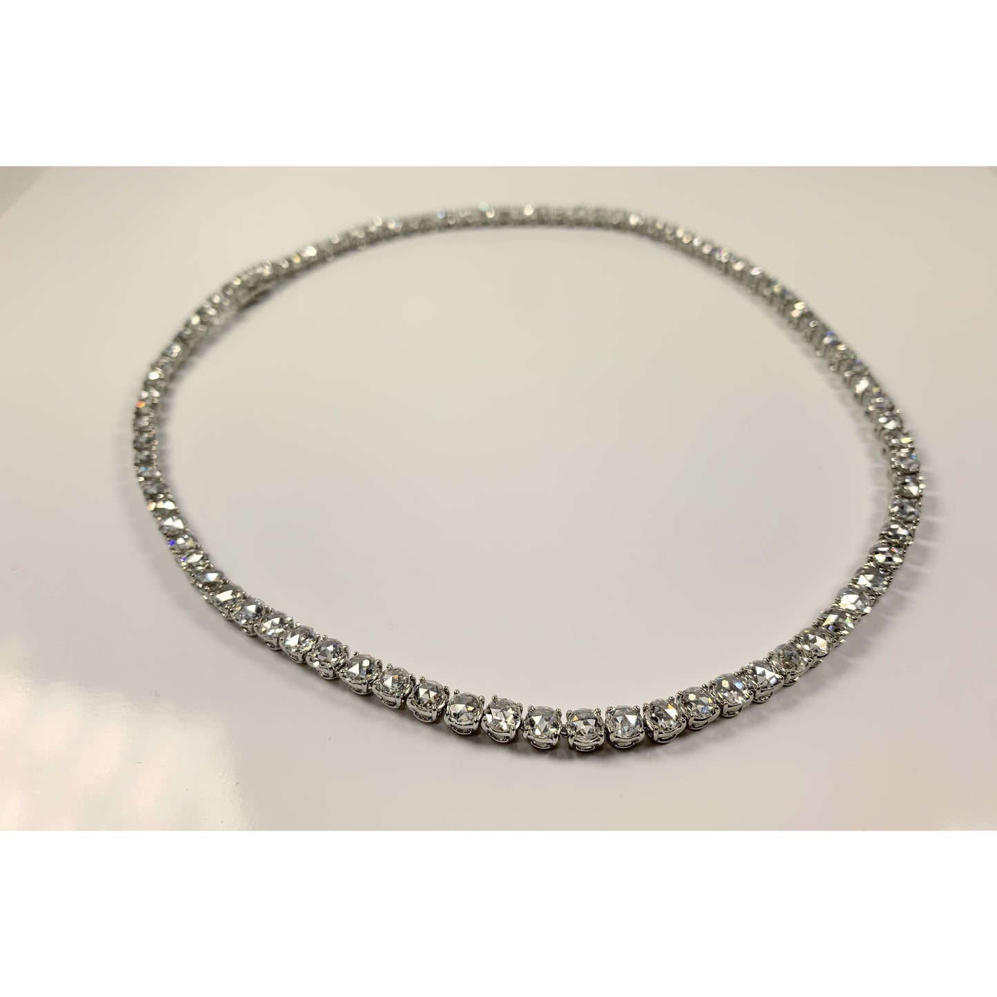 Stunning 27 Carat Diamond Riviera Necklace
