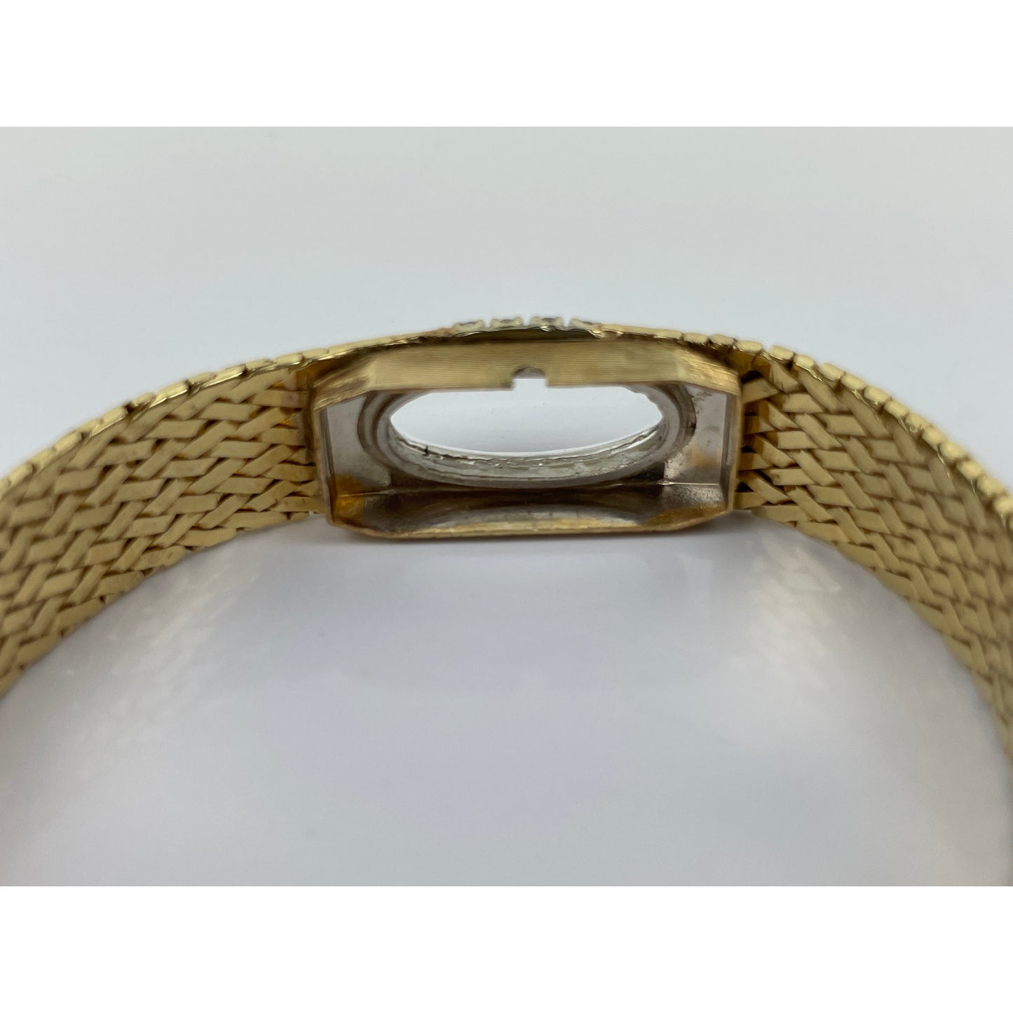 Vintage Ebel 14k Gold Diamond Watch Bracelet