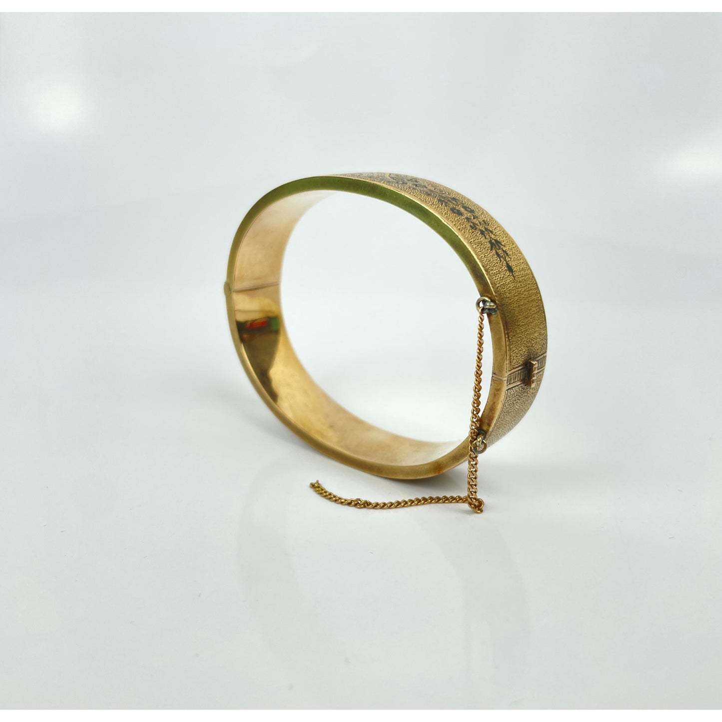 Victorian 14k Gold Cuff Bracelet