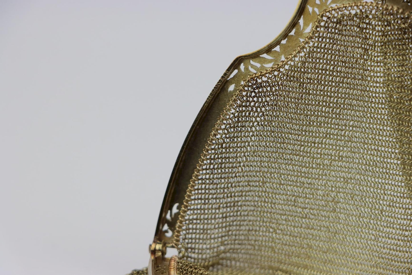 Rare Antique Tiffany & Co. 14K Gold Mesh Purse