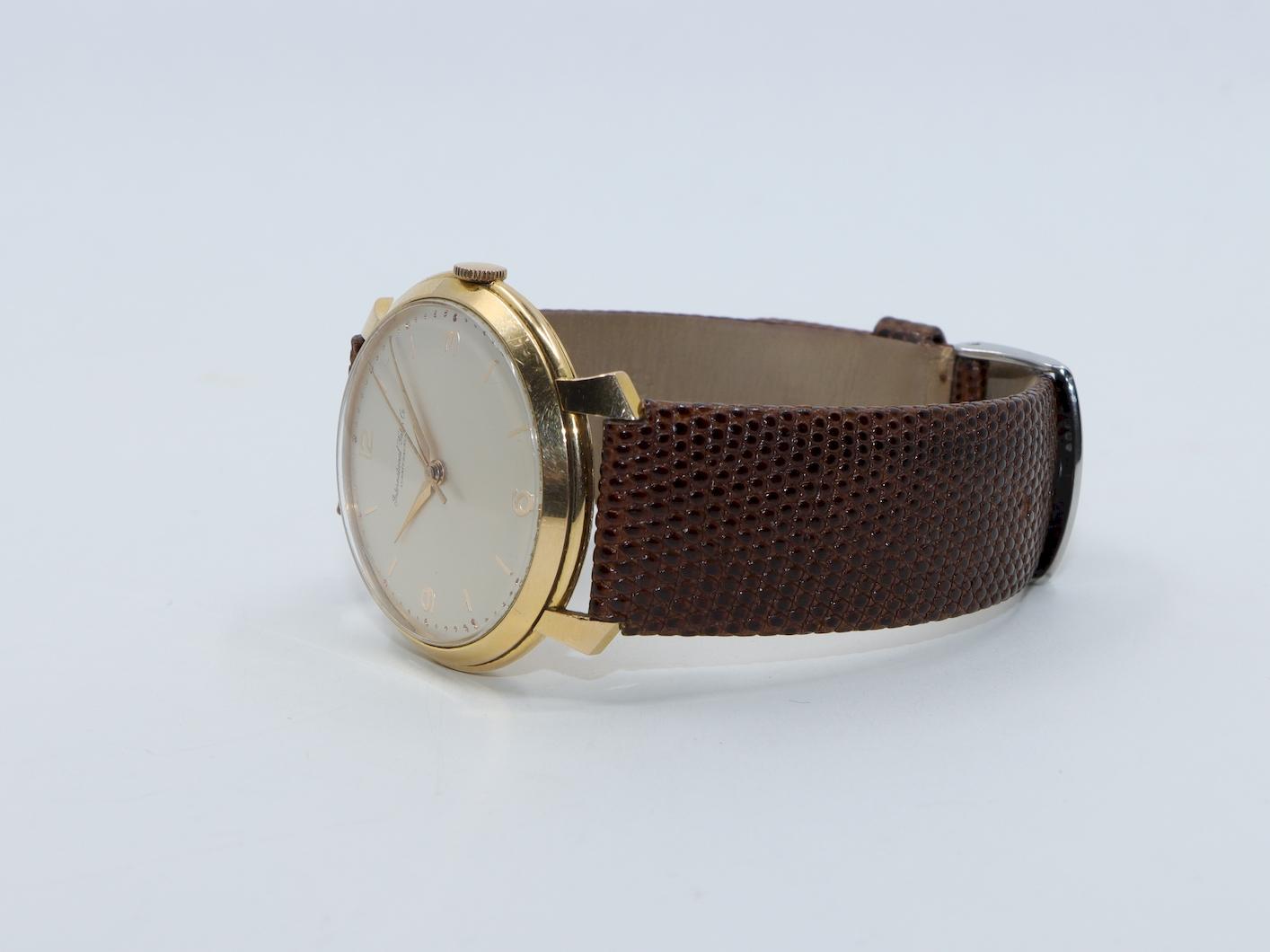 Vintage 18K Gold IWC Schaffhausen Watch