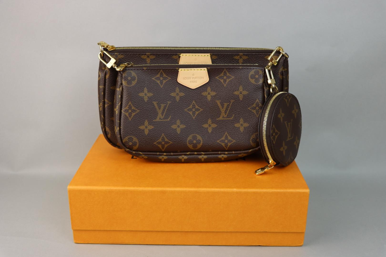 Louis Vuitton Multi Pochette Accessoires Monogram Kaki